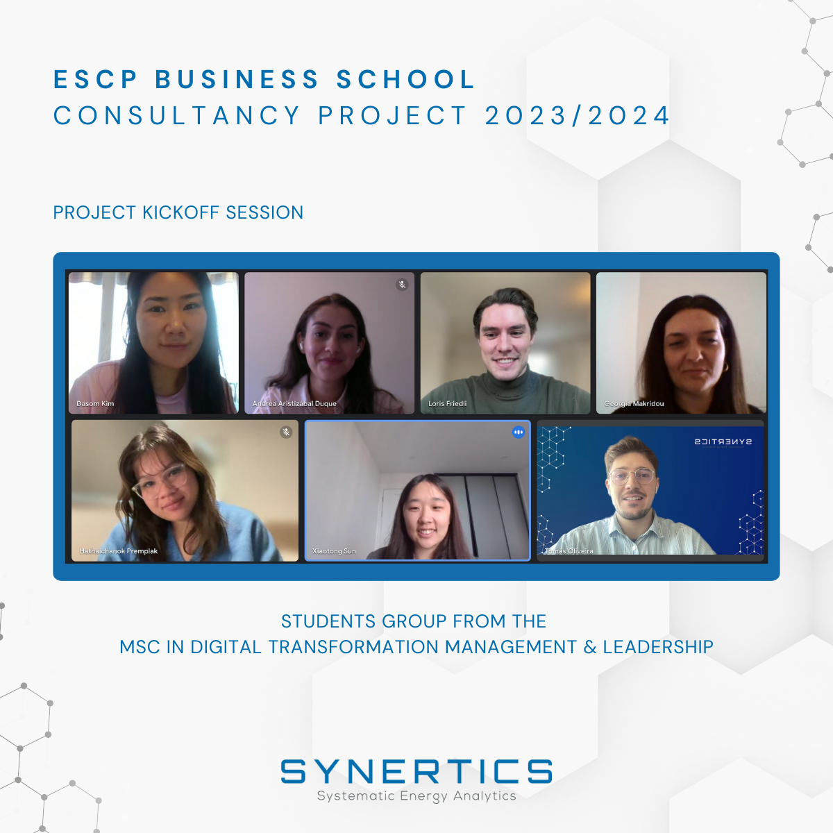 ESCP Business School Consultancy project 2023/2024 kickoff